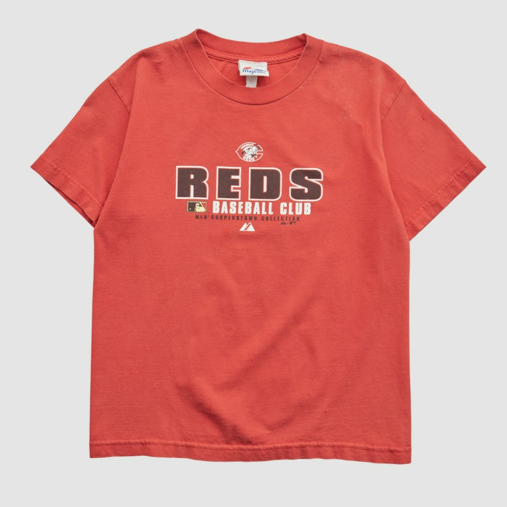 Red Cincinnati Reds Majestic 2000s T-shirt