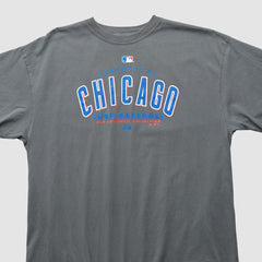 Gray Chicago Cubs Majestic 2000s T-shirt