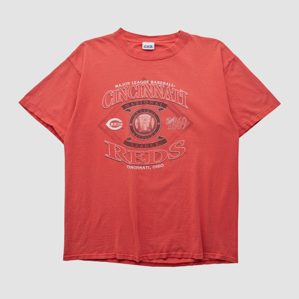 Red Cincinnati Reds CSA 2000s T-shirt