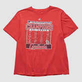 Red St. Louis Cardinals Majestic 2011 T-shirt
