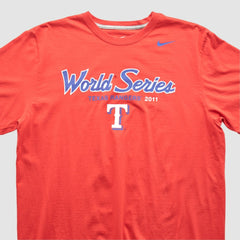 Red Texas Rangers Nike 2011 T-shirt