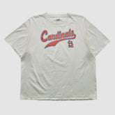 White St. Louis Cardinals CSA 2000s T-shirt