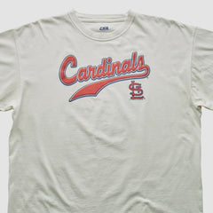 White St. Louis Cardinals CSA 2000s T-shirt