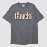 Charcoal Arizona Diamondbacks Majestic 2010s T-shirt