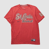 Red St. Louis Cardinals Nike 2010s T-shirt