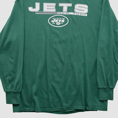 Majestic 2010s Long Sleeve T-shirt - New York Jets T-shirts
