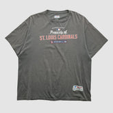 Charcoal St. Louis Cardinals Majestic 2000s T-shirt