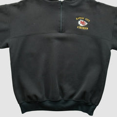 Dodger 90s Hooded 1/4 Zip Sweatshirt - Kansas City Chiefs Sweatshirts