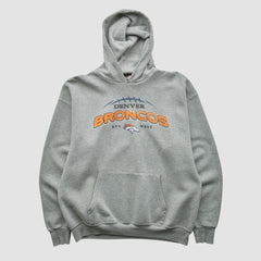 NFL 2000s Hooded Pullover Sweatshirt - Denver Broncos Pullover