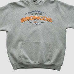NFL 2000s Hooded Pullover Sweatshirt - Denver Broncos Pullover