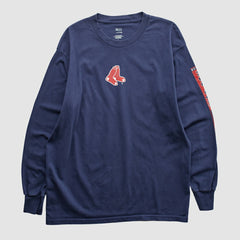 Navy Boston Red Sox Lee Apparel 2000s Long Sleeve T-shirt