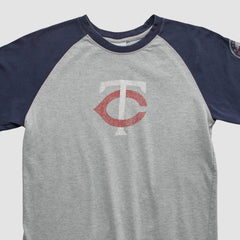 Heather Gray Minnesota Twins Majestic 2000s T-shirt
