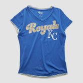 Blue Kansas City Royals Carl Banks 2010s T-shirt