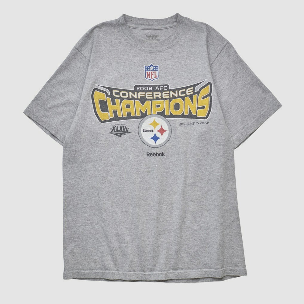 Conference Champions Reebok 2008 T-shirt - Pittsburgh Steelers T-shirts