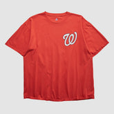 Red Washington Nationals Majestic 2000s T-shirt