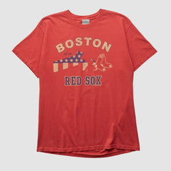 Red Boston Red Sox Genuine Merchandise 2000s T-shirt