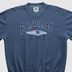 Lee Apparel 90s Pullover Sweatshirt - New England Patriots Pullover