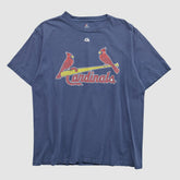 Navy St. Louis Cardinals Majestic 2000s T-shirt