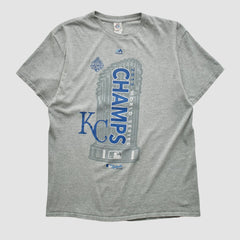 Heather Gray Kansas City Royals Delta 2015 T-shirt