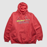 Red St. Louis Cardinals 2000s Hooded Sweatshirt