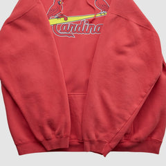 Red St. Louis Cardinals 2000s Hooded Sweatshirt