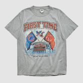 Heather Gray Chicago Cubs Lee Apparel 2005 T-shirt