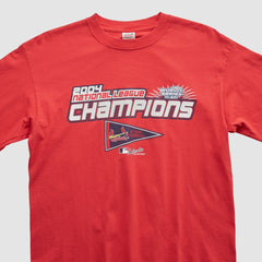 Red St. Louis Cardinals Anvil 2004 Long Sleeve T-shirt