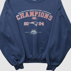 Jerzees 2004 Pullover Sweatshirt - New England Patriots Pullover