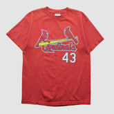 Red St. Louis Cardinals Lee Apparel 2000s T-shirt