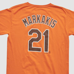 Orange Baltimore Orioles Majestic 2000s T-shirt