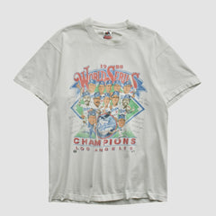 White World Series Fruit of The Loom 1988 T-shirt