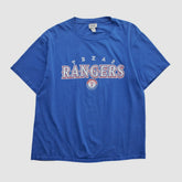 Blue Texas Rangers Lee Sport 2000s T-shirt