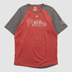 Red Philadelphia Phillies Majestic 2000s T-shirt