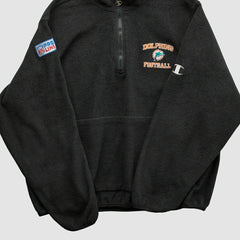 Champion 2000s 1/4 Zip Sweatshirt - Miami Dolphins Sweatshirts
