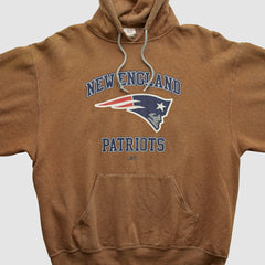 Jerzees 2000s Hooded Sweatshirt - New England Patriots Sweatshirts