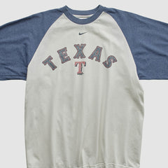 White Texas Rangers Nike 2000s T-shirt