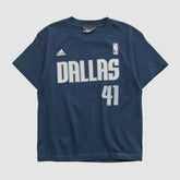 Adidas Dallas Mavericks 2010s T-shirt sale
