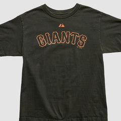 Black San Francisco Giants Majestic 2000s T-shirt