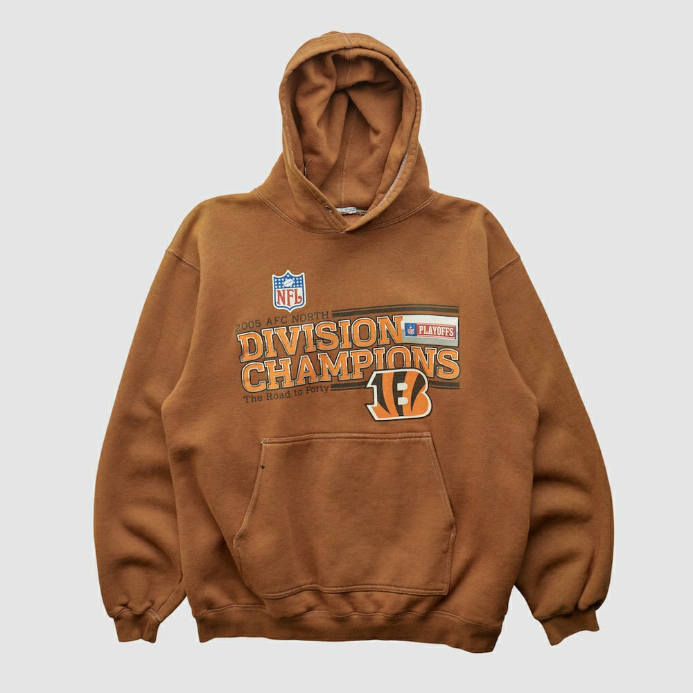 2005 Hooded Pullover Sweatshirt - Cincinnati Bengals Pullover