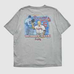 Heather Gray Atlanta Braves Majestic 2010 T-shirt