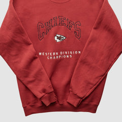 Lee Apparel 90s Pullover Sweatshirt - Kansas City Chiefs Pullover