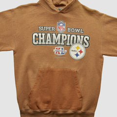 Super Bowl XL Reebok 2006 Hooded Pullover Sweatshirt - Pittsburgh Steelers Pullover