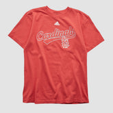 Red St. Louis Cardinals Adidas T-shirt