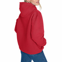 Red Philadelphia Phillies Starter Women's Lace Team Lockup Fleece Hoodie
