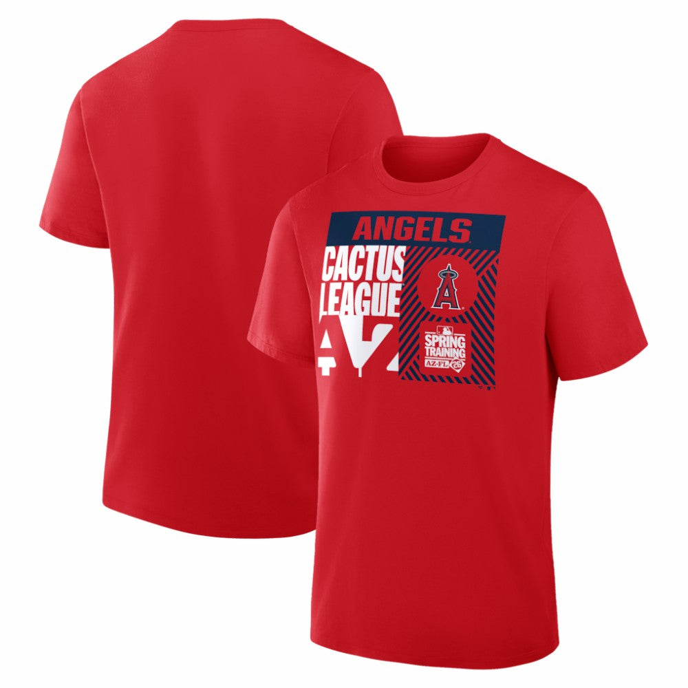 Red Los Angeles Angels 2026 Spring Training True Icon T-Shirt
