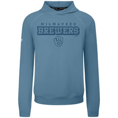 Blue Milwaukee Brewers Levelwear Mandate Tri-Blend Hoodie