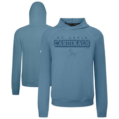 Blue St. Louis Cardinals Levelwear Mandate Tri-Blend Hoodie