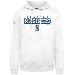 White Seattle Mariners Levelwear Podium Hoodie