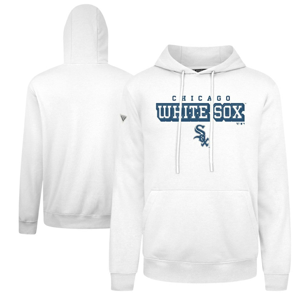 White Chicago White Sox Levelwear Podium Hoodie