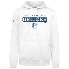 White Baltimore Orioles Levelwear Podium Hoodie